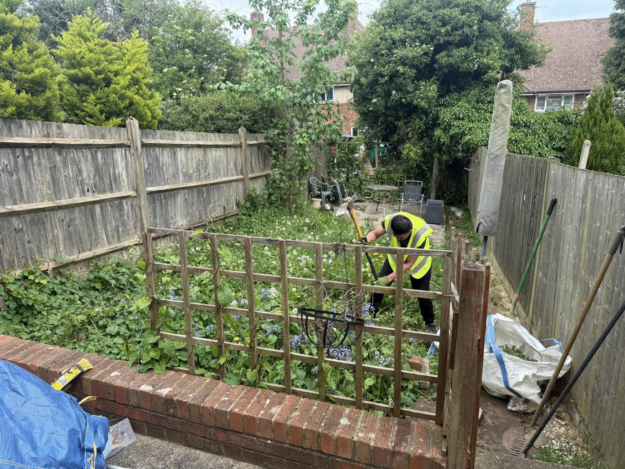 During — Garden clearance in Hove