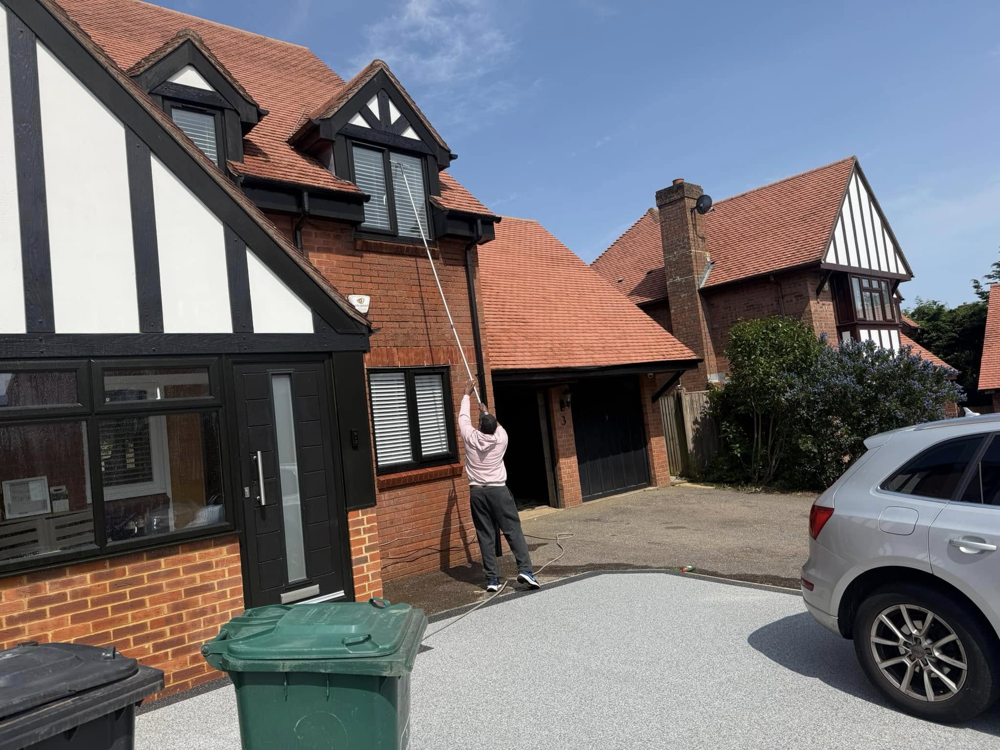 Outdoor porcelain tiling project